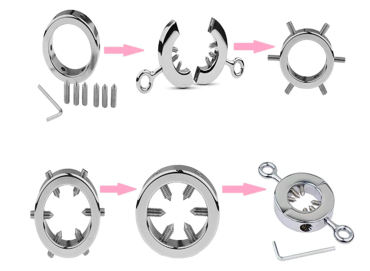 Vòng đeo tinh hoàn bạo dâm độc đáo kích thích cực mạnh